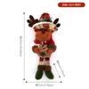 Adorno navideño de muñeco de dibujos animados, pequeño colgante, muñeco de nieve nuevo, muñeco de anciano, decoración para ambiente de fiesta, adornos