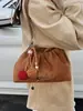 Bolsa de Hombro Coreana Estilo Perezoso para Viajes de Otoño 2025, Gran Capacidad, Bolso de Hombro Casual de Moda para Mujer