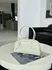 Nova Bolsa de Bowling de Couro Bovino de Primeira Camada Estilo Fileira Boston de Grande Capacidade Bolsa de Ombro para o Dia a Dia