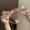 Ropa Interior de Encaje Francés para Mujer 2025 Nuevo Verano Fina de Tiro Bajo con Corte Sexy y Seductor Ropa Interior de Corte Puro Deseo