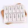 Galletas Bronceadoras Turrón Copo de Nieve Crujiente Pegatinas Decorativas Adhesivas Etiqueta para Caja de Regalo