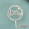 Te deseamos longevidad, salud y longevidad, Insignias de Acrílico Engrosado para Pasteles, Insignias para Postres de Repostería