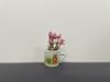 Mini Vaso Cerâmico Magnético Decorativo Criativo Transfronteiriço 3D Realista Pequeno Vaso de Flores Fofo Ímã Decorativo de Geladeira