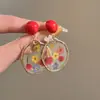 Aretes de Flor Amarilla para Mujer, Estilo Festivo 2025 Nuevo Estilo Caliente, Aretes de Alta Gama Adecuados para Primavera, Accesorios de Playa