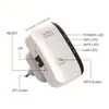 Router Inalámbrico Repetidor Wifi Amplificador de Señal Repetidor AP Extensor Pequeño con Forma de Pan 300m Rey Penetrador de Muros