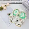 Elegantes accesorios para zuecos de cadena de cuentas, hebillas de zapato versátiles con diamantes y perlas, nuevas decoraciones para zapatos DIY, accesorios desmontables