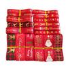 Venda Quente Transfronteiriça Bronzing Impresso Natal Fita Decorativa Carta Fita de Poliéster DIY Cinto de Embrulho