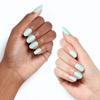 Pôr do Sol Peruano Unha Manicure Neon Verde Menta Nova Manicure Curta Pôr do Sol Crepúsculo Verde Feijão Unhas Postiças
