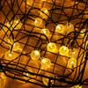 Fabricantes Transfronteiriços Fornecem Natal Casamento Feriado Cordão de Luz Decoração Atmosfera Cordão de Luz Exterior Luz de Bolas de Bolhas de LED Atacado