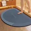 Tapete Absorvente de Lama de Diatomáceas Simples e Novo para Travessia de Fronteira Banheiro Porta de Banheiro Antiderrapante Secagem Rápida Tapete para Pés Tapete de Entrada Pronto para Venda