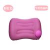 Almohada Inflable en Forma de U, Almohada Inflable Tipo Bombeo Manual, Almohada Portátil para Cuello de Viaje, Almohada Cervical Inflable Sambo para Viajes al Aire Libre, Regalo para Eventos