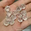 Cristal Branco Natural Borboleta Amarela Deus da Riqueza Tara Peixe Pequeno Contas Soltas Acessórios para Joias Pulseira de Contas Artesanal DIY Contas de Buda