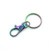 Suministro puntual 9 colores hebilla para perro + apertura de 25 mm llavero giratorio para perro accesorios de herrajes cordón venta caliente