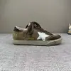 Tenis desgastados con bloques de color retro y estampado de estrellas para mujer, nuevos zapatos casuales estilo coreano 2026, versátiles zapatillas de entrenamiento alemanas para otoño/invierno