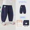 [7A Antibacteriano] Calça Infantil Calça Longa de Bebê Calça de Moletom Outono para Meninos Calça Casual para Meninas Novo Modelo 2026