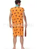 Productos Nuevos Transfronterizos Europeos y Americanos Era de Piedra Hombres Primitivos Halloween Clásico Fred Disfraz de Cosplay