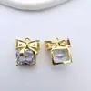 Pingente de Laço Quadrado Único com Micro-incrustação de Zircônia de Cobre de Alta Retenção de Cor DIY Pulseira Colar Acessórios de Contas Feitos à Mão