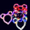 Tiara Orelhas de Coelho Luminosas Varinha de Fada Orelhas de Gato com Flash Tiara Mickey Presente de Empurrar no Chão Presente Barraca Mercado Noturno