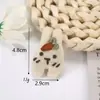 Nuevo Tejido Coreano Bordado Relleno de Algodón Forma de Dibujo Animado DIY Abeja y Conejo Accesorios para la Cabeza/Ropa Infantil Suministro