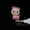 Celebridade da Internet Transfronteiriça Grande Clipe Vara de Puxar Filme de Alumínio Animal de Desenho Peppa Pig Balão Brilhante Atacado Barraca de Rua de Mercado Noturno Atacado