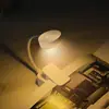 Certificação Whitelist Transfronteiriça Tm Xiyin Luminária de Mesa de Estudo Clip de Carregamento Luz de Livro Clipável Luminária de Mesa de Leitura para Estudantes Presente Proteção para os Olhos