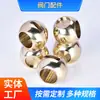 Procesos de Fabricación y Personalización de Válvula de Bola de Latón para Grifo de Fondo Esférico Núcleo de Válvula de Bola Válvula de Abrazadera de Paso Recto Accesorios