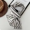 Bufanda de Algodón Puro, Estilo Artístico, Bufanda Larga de Lunares, Protección para el Cuello en Primavera, Otoño e Invierno, Chal, Bufanda Larga de Seda para Dama Elegante