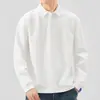 Ropa de Hombre Shanggu 2026 Nueva Camisa Polo Casual para Hombre con Cuello Solapa Manga Larga Estilo Japonés Holgada Moda Tops Personalización