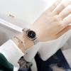 Estilo ins Minoría escuela literaria estudiantes mujeres versión coreana simple tendencia reloj temperamento Viento universitario correa de malla mesa de mujer