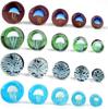Aretes de Bolas de Cristal para la Oreja Medusa Marina Aurícula Joyería Popular Europea y Americana Amazon EBAY Joyería de Cristal