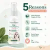 KineShineX Spray Desenredante y Suavizante para Mascotas Gatos y Perros, Desenredante para Pelo Largo, Spray para Cuidado del Cabello Anti-Nudos