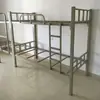Camas de Ferro em Estoque para Dormitórios de Funcionários, Camas de Casal para Dormitórios Escolares, Camas de Estrutura de Ferro para Estudantes, Camas de Solteiro Simples para Quartos