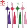 No. 5, 6 Piezas de Borlas de Nudo Chino Productos Semi-Terminados para Hacer Colgantes Pequeños, Accesorios de Joyería DIY al por Mayor, Estilo Chino