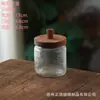 American Acacia Wood Carved Mason Storage Jar Cozinha Selada Coarsegment Garrafa Selada Transparente Mason Garrafa De Vidro Selada