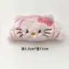 Colgante de Felpa con Forma de Comida de Gato Dibujado Colgante de Bolso Broche de Muñeca Hamburguesa Papas Fritas Pan