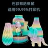 Filamento para Impresión 3D Petg Color Caramelo Arcoíris Compatible con Tuozhu Material Innovador Ams Universal Grado de Exportación Color Iridiscente