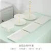 Soporte para exhibir postres, mesa para la hora del té, juego de mesa de postres, bandeja para pasteles y bocadillos de la hora del té, plato de exhibición para cumpleaños y bodas