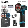 Nuevo Modelo Mini Amoladora Angular de 3 Pulgadas Pulidora Rectificadora de Batería de Litio Rectificadora Manual Recargable Multifuncional Máquina de Corte