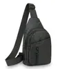 Bolso de Pecho de Moda con Patrón Tejido para Hombre, Gran Capacidad, Piel Sintética, Resistente al Desgaste, Bolso de Hombro Multicapa, Simple, Casual, Portátil, Bolso Cruzado