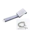 Chuveiro Quadrado Pressurizado de Mão Aquecedor Solar de Água Instantâneo Chuveiro para Baixa Pressão de Água