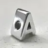 Letras e Números Acrílicos Banhados a Ouro e Prata Fivela de Sapato Casual Corrente de Celular Acessórios para Pendurar em Bolsa DIY Feitos à Mão com Contas
