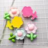 Accesorios Brillantes de Resina de Girasol Pegamento Blanco DIY Funda para Teléfono Móvil Accesorios para el Cabello Vaso de Agua Hebilla de Zapato Decoración de Marco de Fotos para Refrigerador