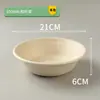 Potes de Iogurte Descartáveis Feitos de Polpa de Papel para Viagem, Recipientes Abertos para Lanches, Potes Pequenos Biodegradáveis para Degustação