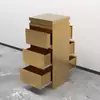 Gabinete de Herramientas para Salón de Peluquería, Gabinete de Trabajo para Barbería, Gabinete Moderno para Corte de Cabello, Mostrador Integrado de Acero Inoxidable para Herramientas, Salón de Peluquería