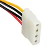 Cable de alimentación SATA a IDE SATA 15p a 4p grande Alimentación Puerto Serie SATA a puerto paralelo IDE