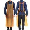 Delantal Impermeable de PVC para Fábrica de Alimentos Cocina Almacén Frío Protección Laboral Bata Engrosada Delantal con Tirantes Impermeable de Oxford PVC