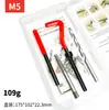 Ferramenta de Rosqueamento para Reparo de Rosca de Fio Vermelho Ferramenta de Reparo Manual Conjunto de Ferramentas para Reparo de Carro