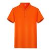 Nova camiseta de manga curta com lapela de algodão mercerizado, estampada com logotipo, camisa polo corporativa, roupas de trabalho masculinas e femininas, TS301