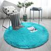 Alfombra redonda colgante estilo cesta nórdica, manta para dormitorio, mesita de noche, silla colgante, silla giratoria de felpa, alfombrilla para suelo