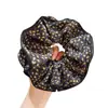 Goma para el pelo de lunares florales de hada atmosférica para mujer, estilo coreano, nicho, cuerda para el pelo, flor de pelo elegante